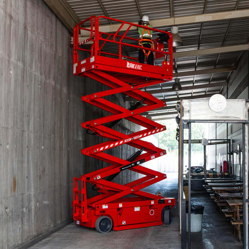 14 Metre Akülü Makaslı Manlift Kiralama